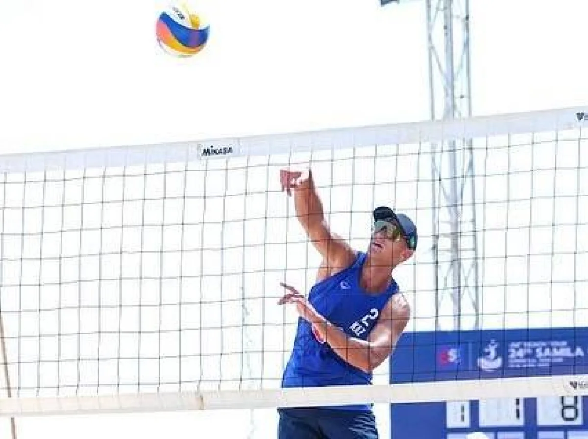 Азия ойындарында ерлер арасында жағажай волейболынан жарыстар басталды