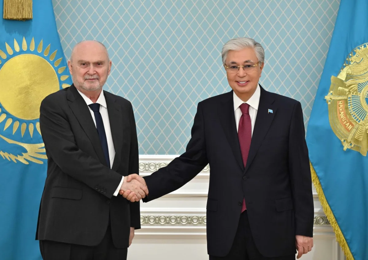 Президент Еуропадағы қауіпсіздік және ынтымақтастық ұйымының Бас хатшысы Феридун Синирлиоғлыны қабылдады