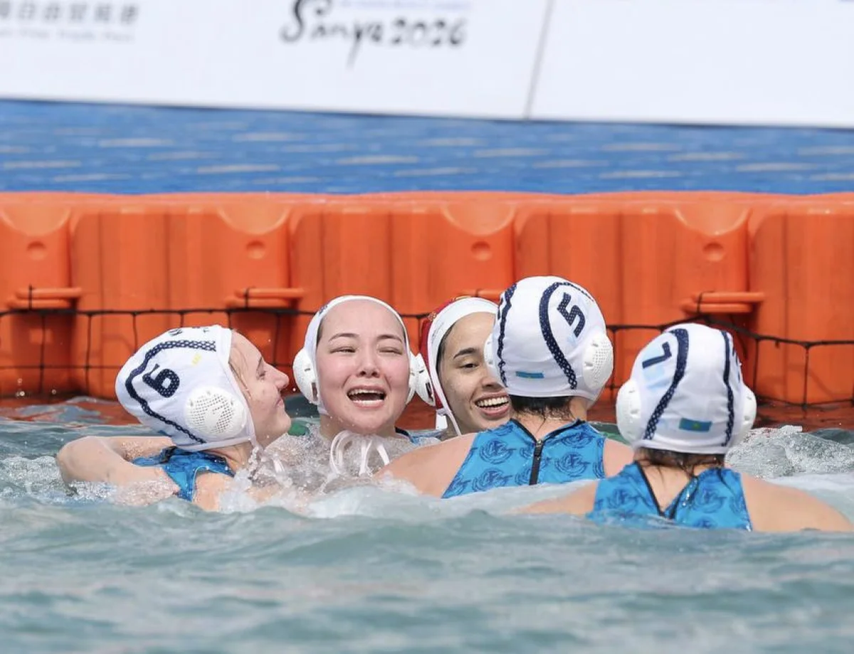 Казахстанские ватерполистки одержали важную победу на Азиатских пляжных играх