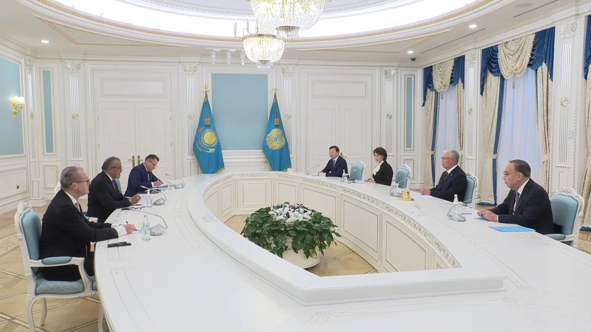 Мемлекет басшысы халықаралық ұйым басшыларымен кездесті