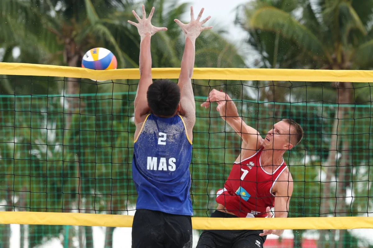 Казахстанские пляжники идут без поражений на Азиаде-2026