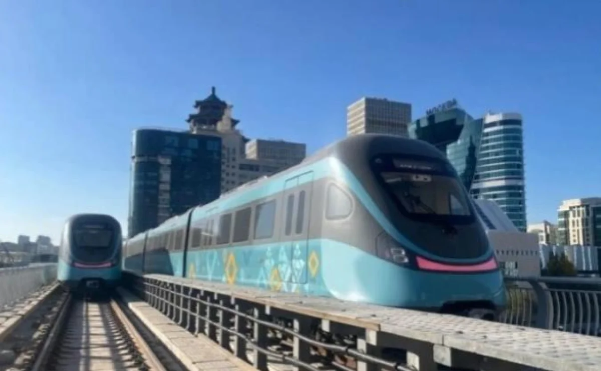 Один состав LRT в Астане сможет перевозить до 650 пассажиров