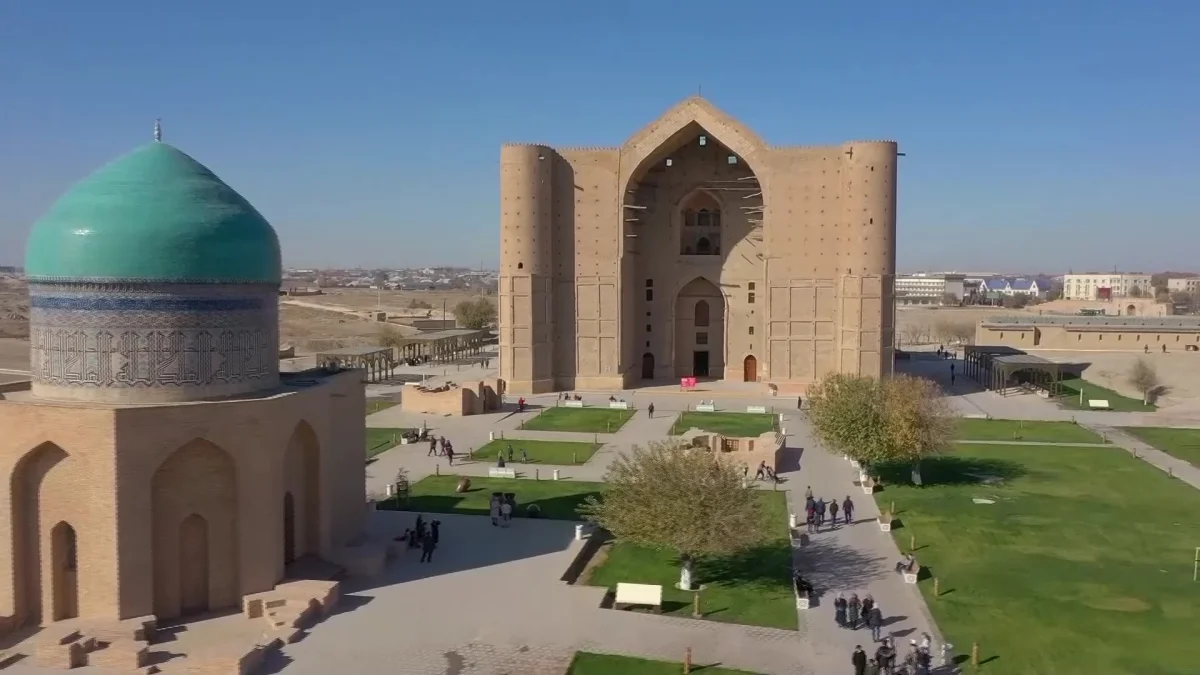 Түркістандағы Қожа Ахмет Ясауи кесенесіндегі қалпына келтіру жұмыстары жалғасады