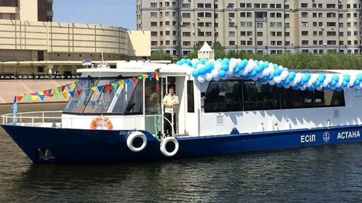 Астанада Есіл өзенімен серуендеу 1 мамырдан басталады