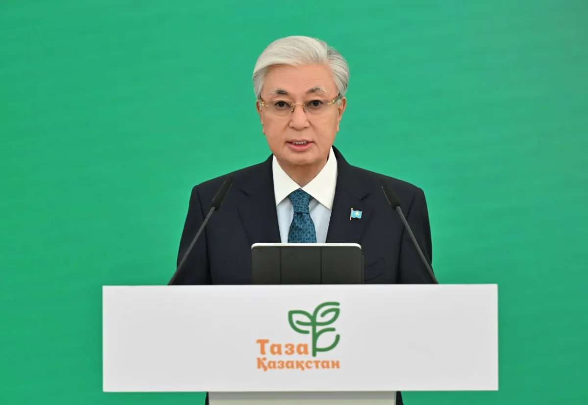 Президент выразил искреннюю признательность всем участникам «Таза Қазақстан»