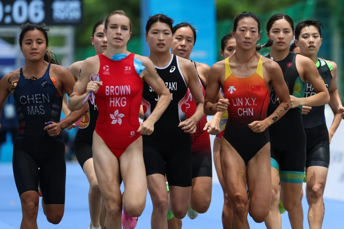 В шаге от медали: казахстанские акватлонисты завершили выступление на пляжной Азиаде