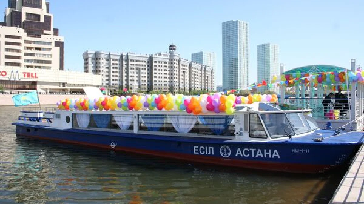 Есіл өзенінде теплоходтар 1 мамырдан бастап жүреді
