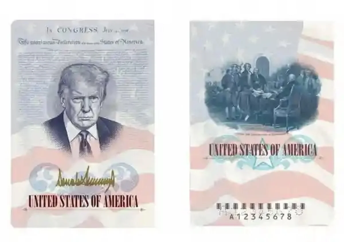 Портрет Трампа поместят на обложку паспорта США