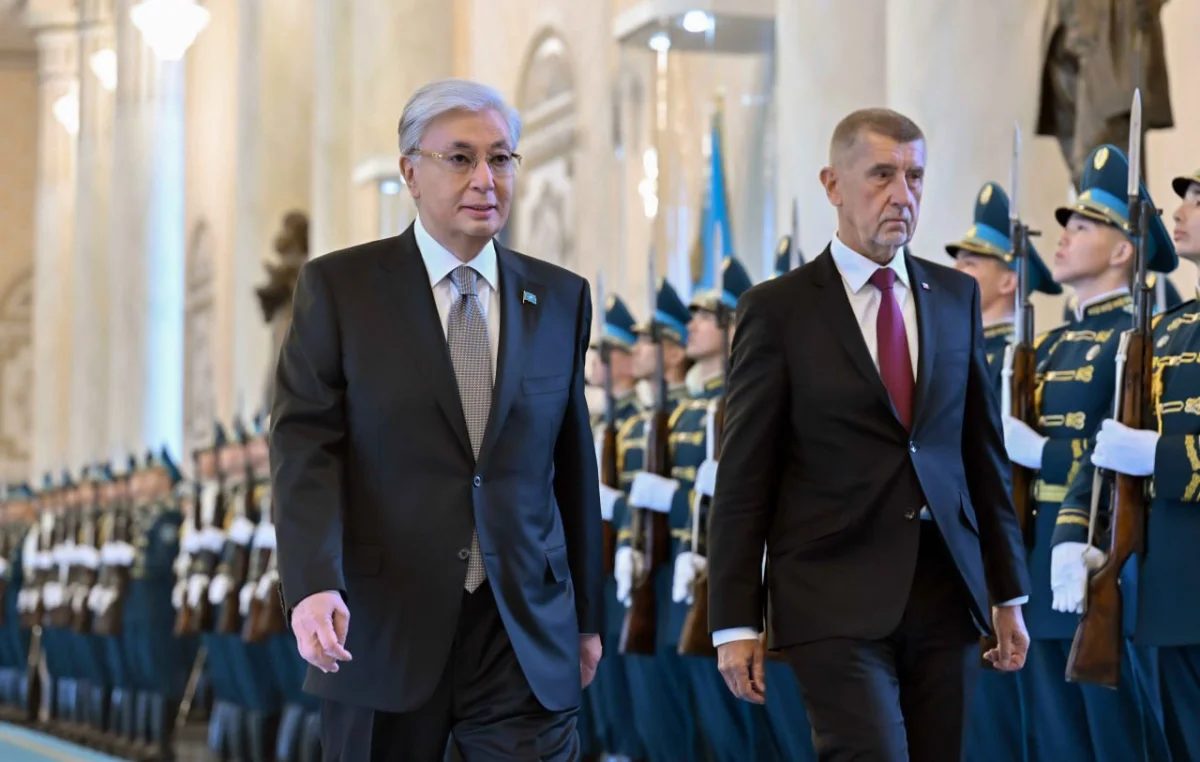 Чех Республикасының Премьер-министрі Андрей Бабиш келді