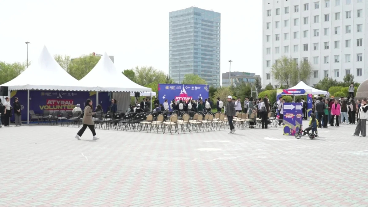 Атырауда "Atyrau Volunteer Fest" волонтерлар фестивалі өтті