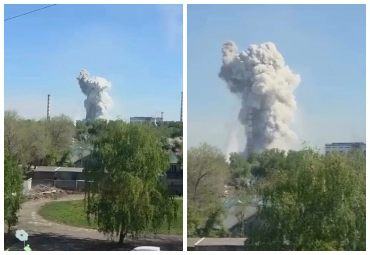 Өскеменде зауытта жарылыс болып, 4 адам зардап шекті