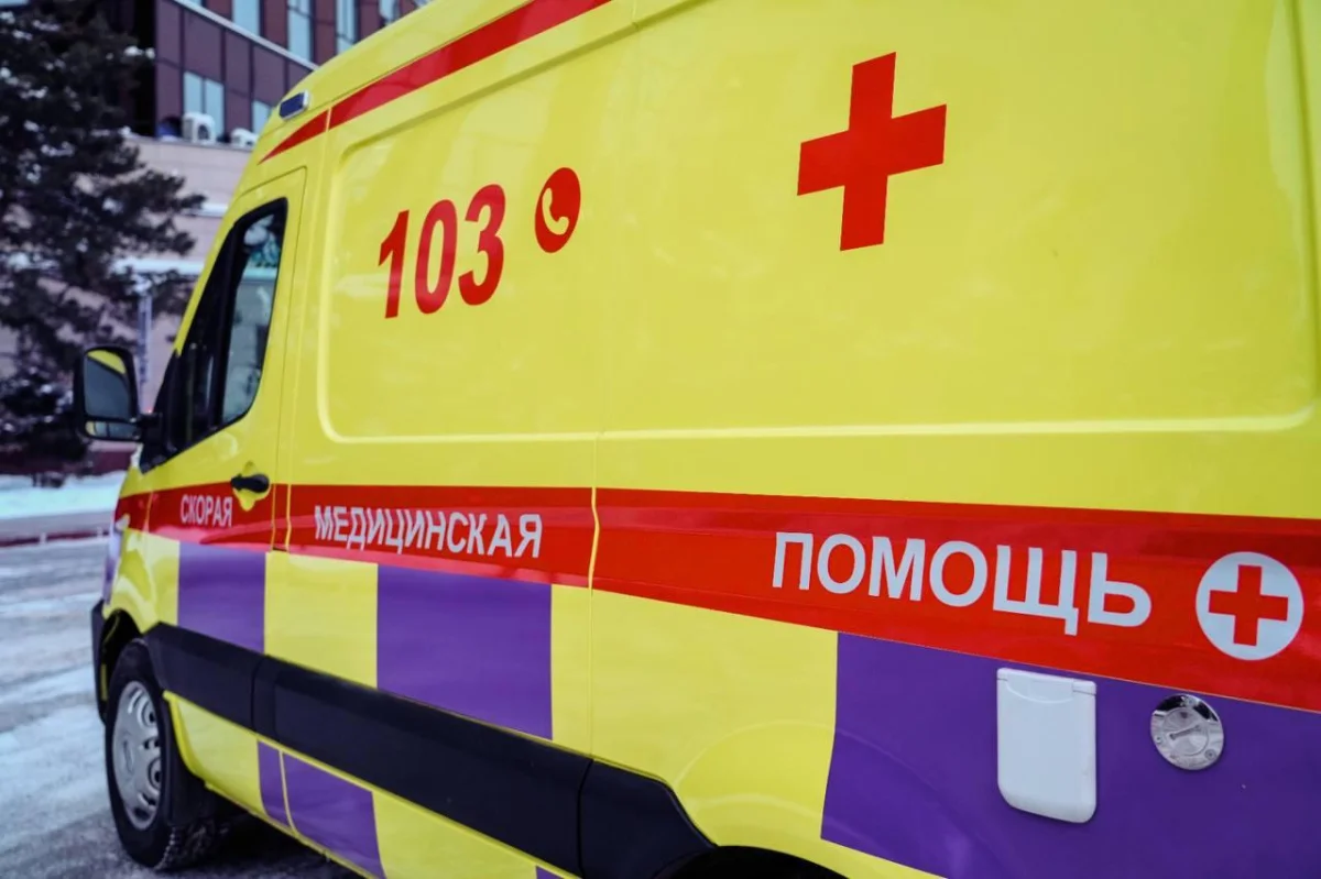 Скорая помощь сбила женщину в Рудном на пешеходном переходе