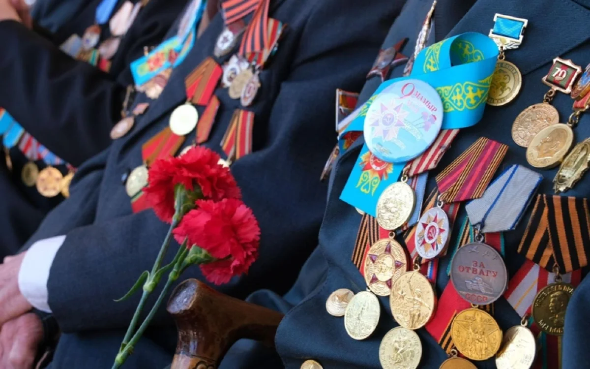 ШҚО-да Жеңіс күніне орай соғыс ардагерлеріне 5 млн теңгеден берілді