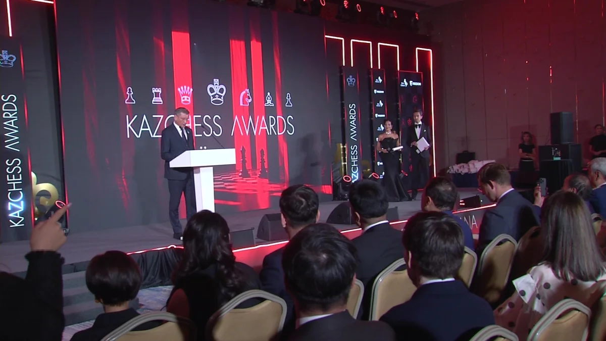 В Астане прошла ежегодная торжественная церемония KazChess Awards