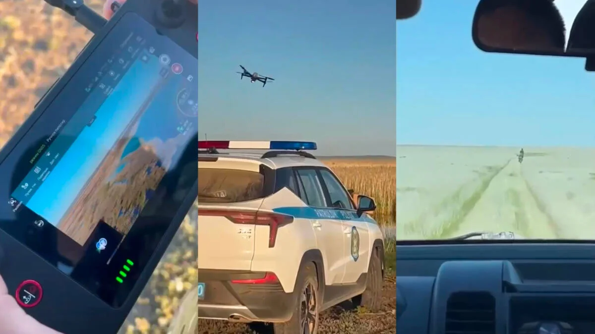 Ұлытау облысында полиция далада адасып кеткен ауыл тұрғынын іздеп тапты