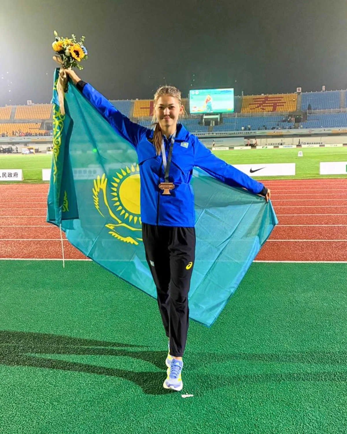 Қазақстандық жеңіл атлет Елизавета Матвеева Азия чемпионатының қола жүлдегері атанды