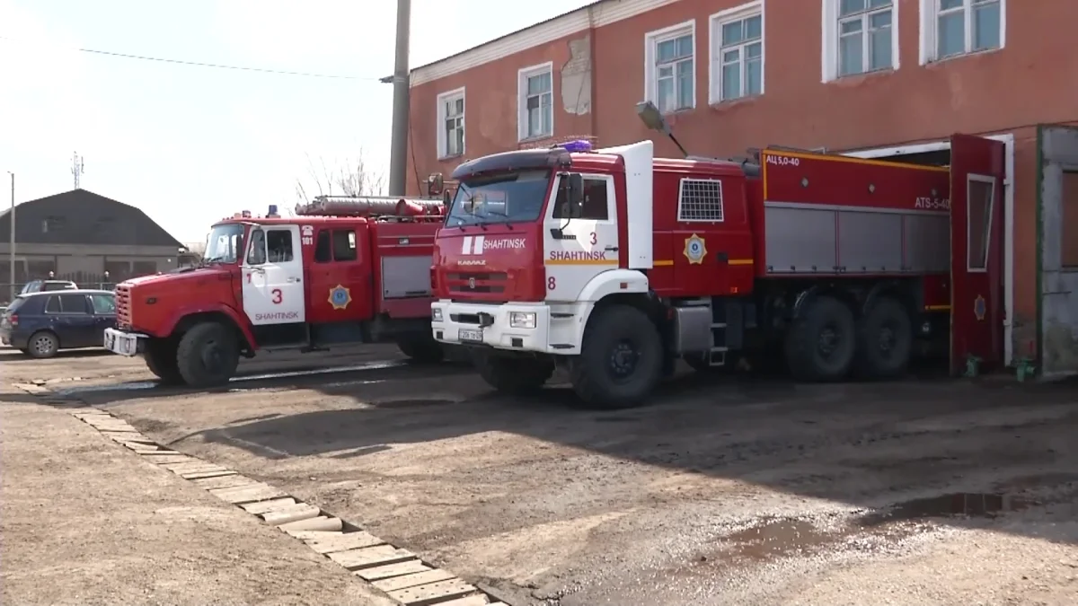 Шахтинск қаласында өрт кезінде  жасөспірім тірідей жанып кетті