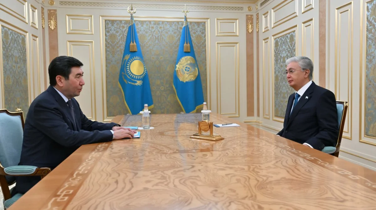Президент Ерлан Қошановты қабылдады
