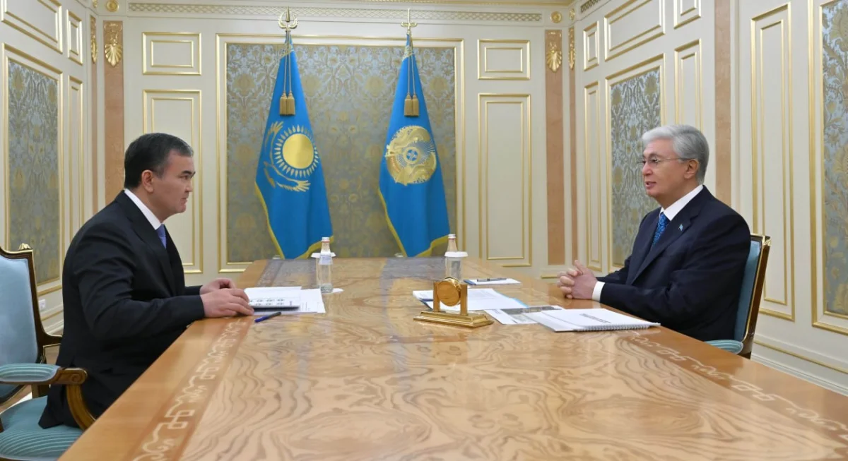 Президент Жеңіс Қасымбекті қабылдады