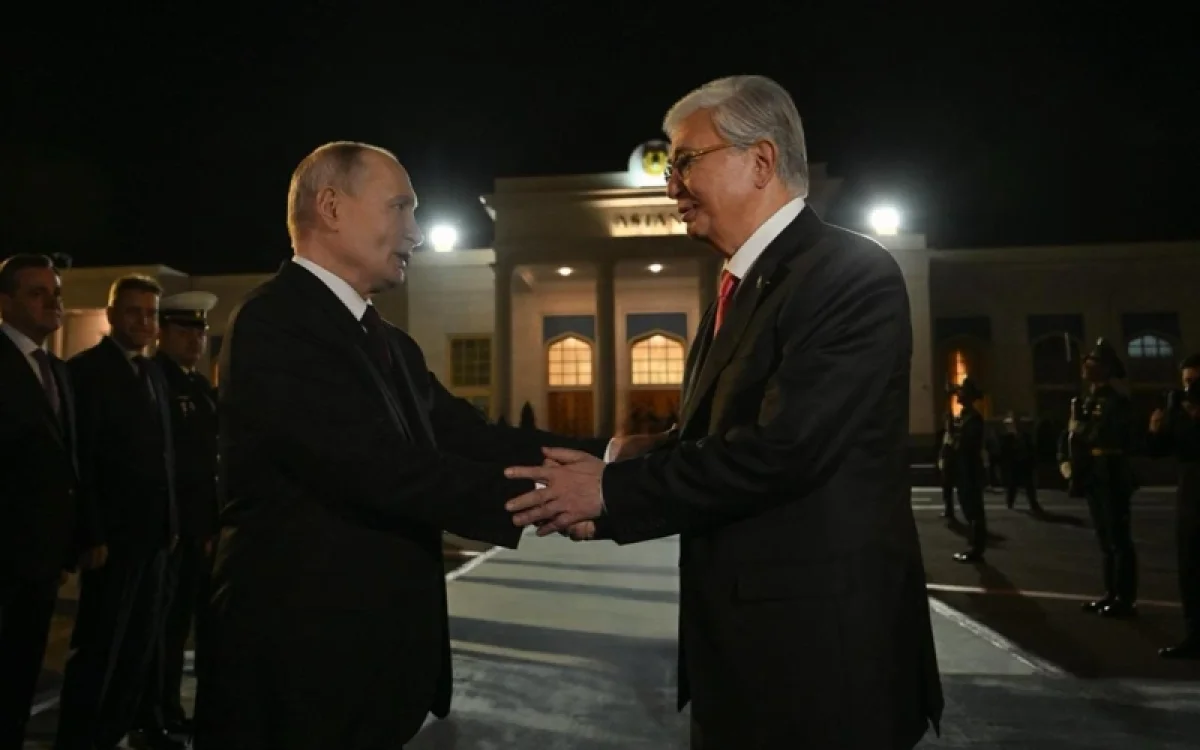 Президент Владимир Путинді елорда әуежайынан шығарып салды