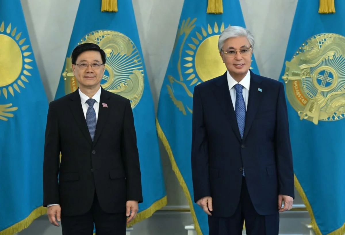 Президент Гонконг Арнаулы әкімшілік ауданы Әкімшілігінің Басшысы Джон Лимен кездесу өткізді