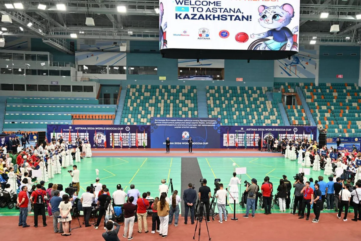 Астанада алғаш рет боччадан Әлем кубогінің кезеңі өтіп жатыр