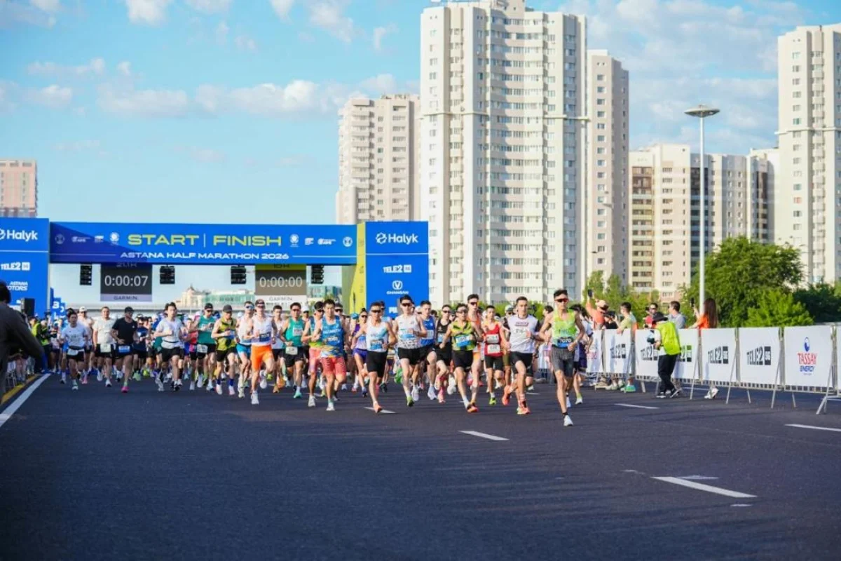 Astana Half Marathon 2026 шетелдік қатысушылар саны бойынша рекорд орнатты