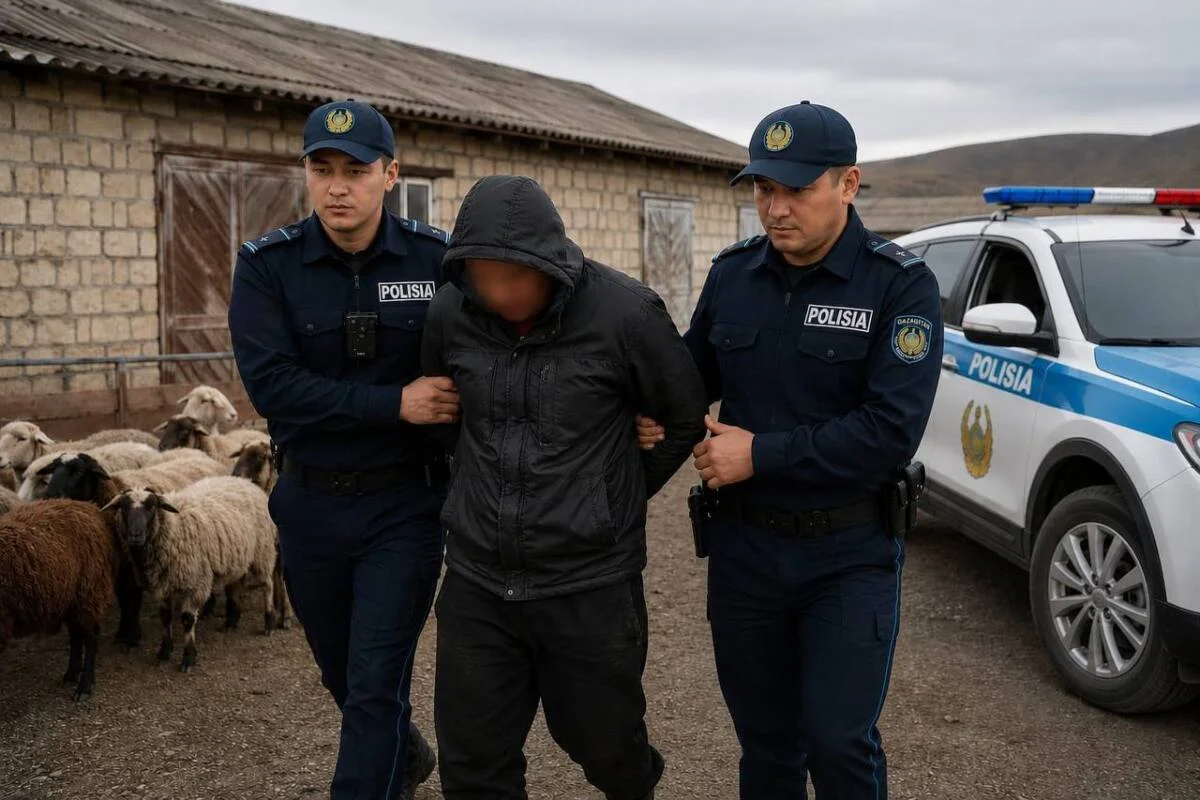 Жамбыл облысында бұрынғы қойшы 72 бас мал ұрлады деген күдікпен ұсталды