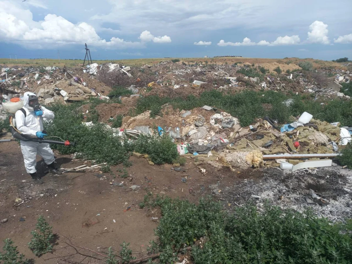 БҚО-да медқалдықтарды заңсыз төккен кінәлілер жауапкершілікке тартылады