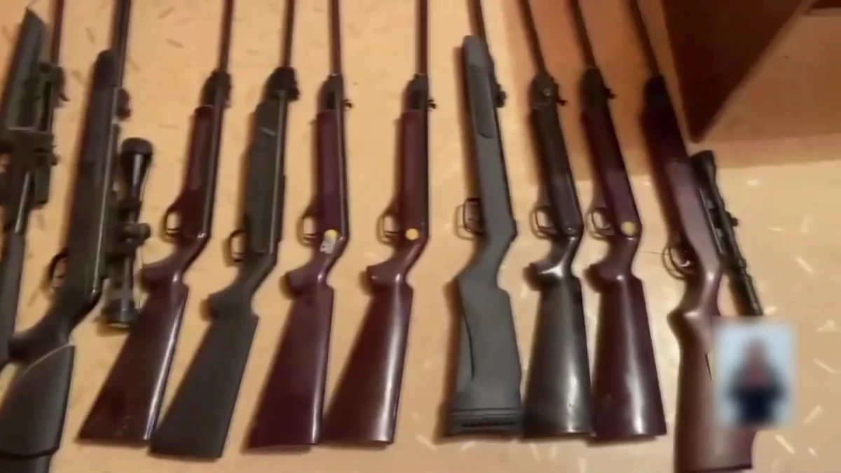 Жыл басынан бері 1200-ден астам заңсыз қару тәркіленді