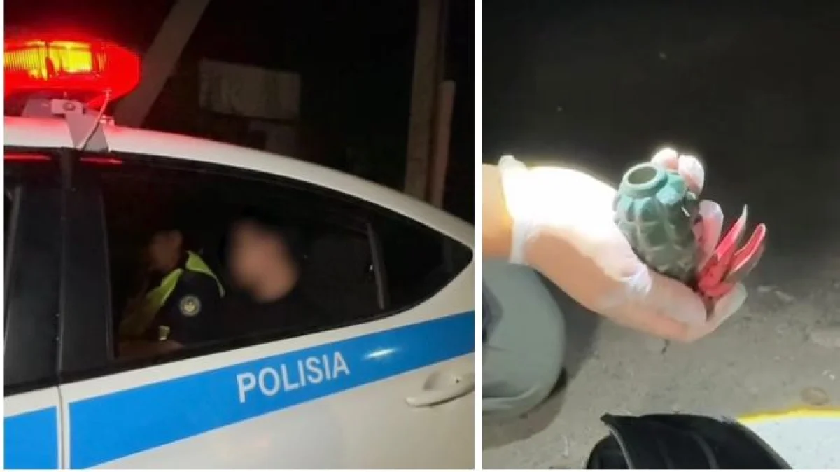 Мужчину с гранатой задержали в Алматы