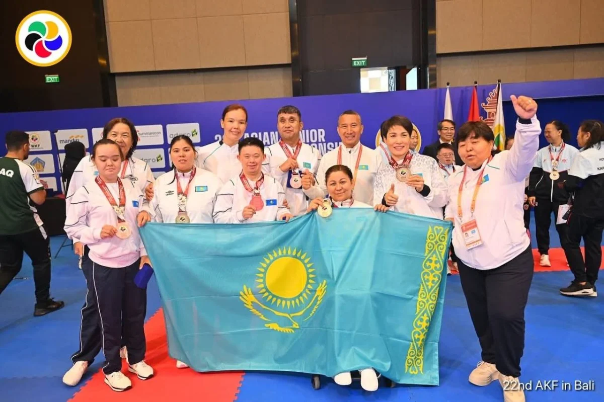Сборная Казахстана по пара-карате заняла первое общекомандное место на чемпионате Азии