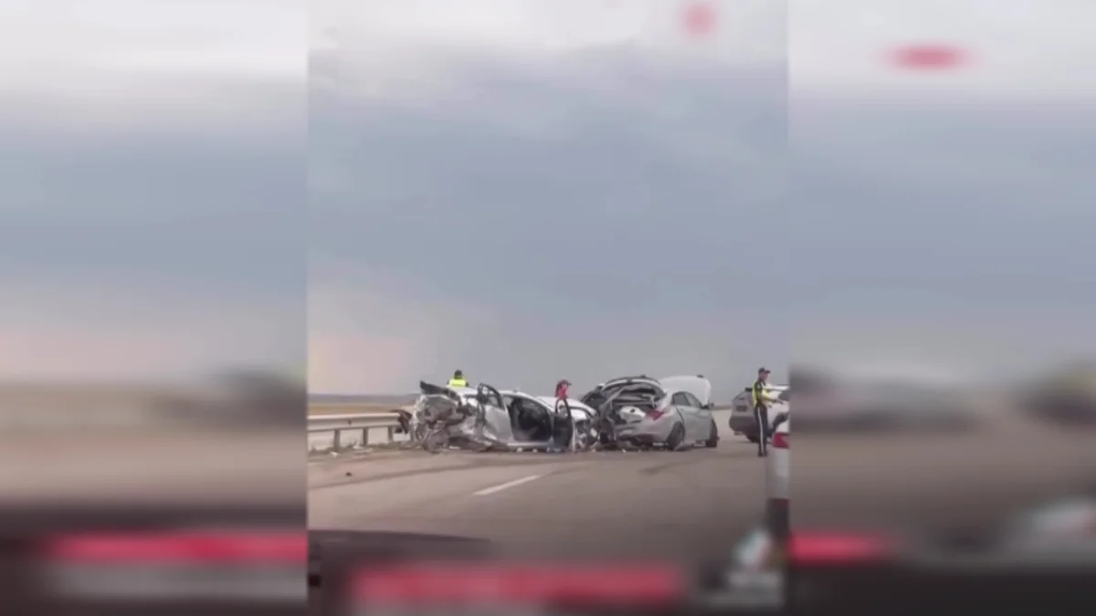 Пять человек погибли в страшной аварии под Астаной