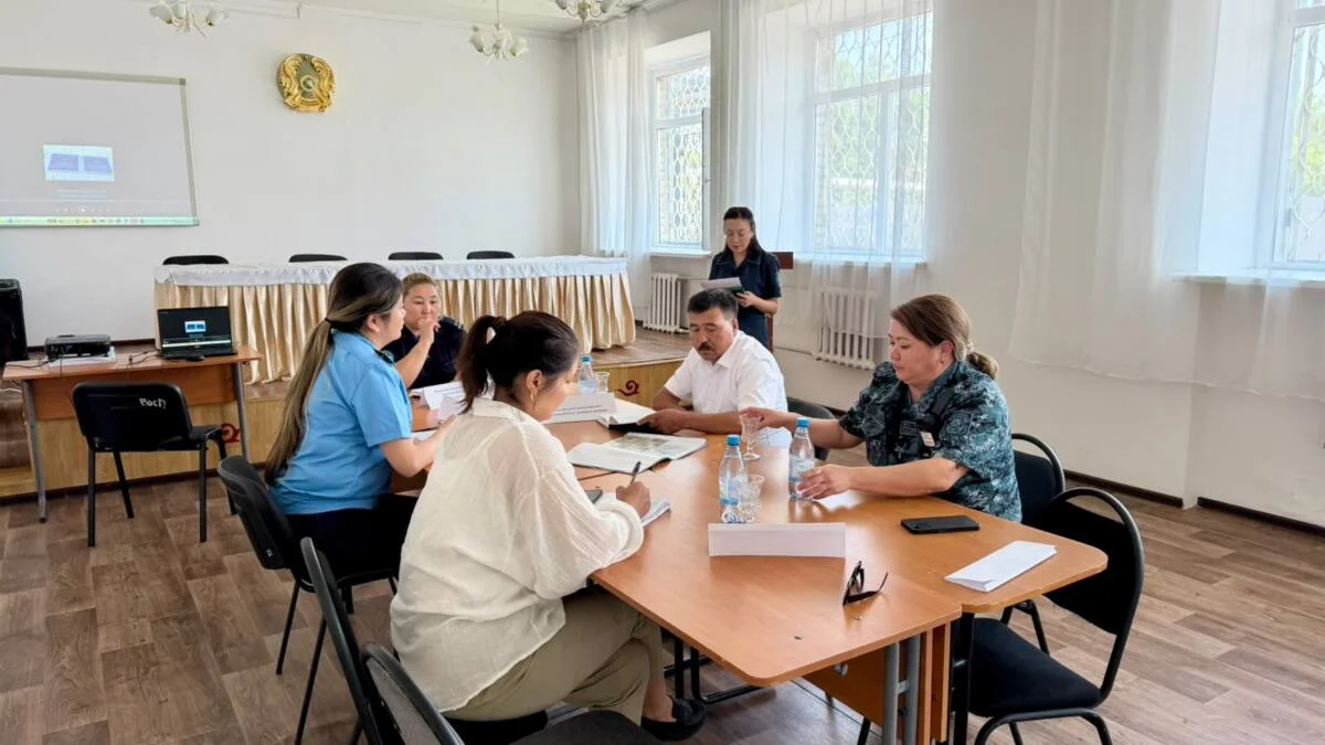 Абай облысы бойынша әйелдер колониясында сотталғандарды жұмыспен қамту мәселелері талқыланды