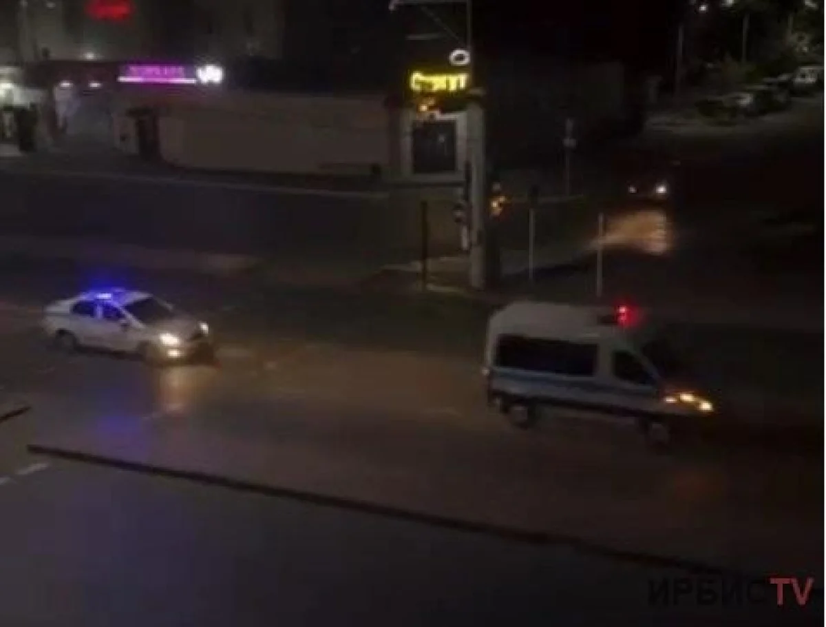 Павлодарец угнал патрульный автомобиль и пытался скрыться от полицейских