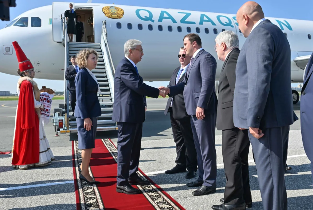 Токаев прибыл в Омск