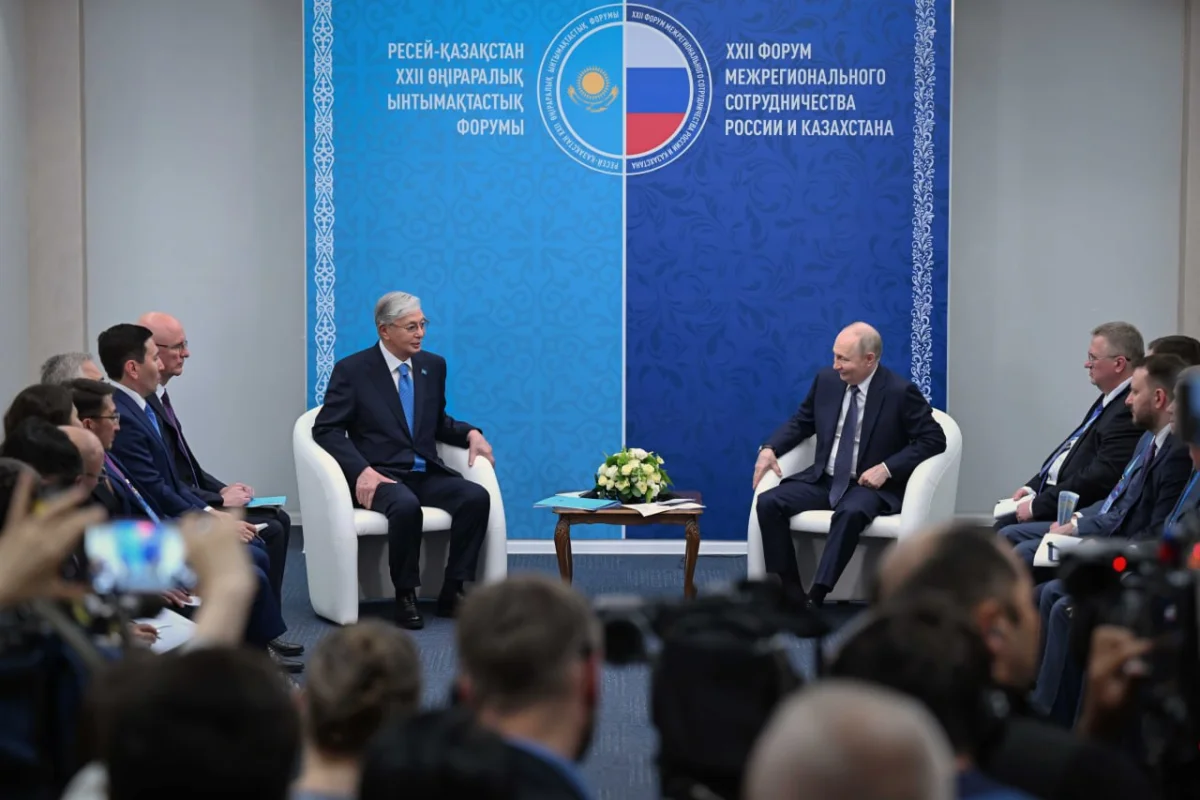 Токаев высказал Путину свою позицию по урегулированию конфликта между Россией и Украиной