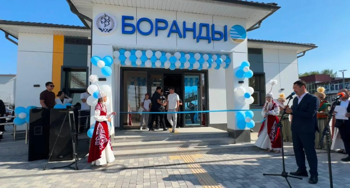 В Жамбылской области обновили вокзал станции Боранды