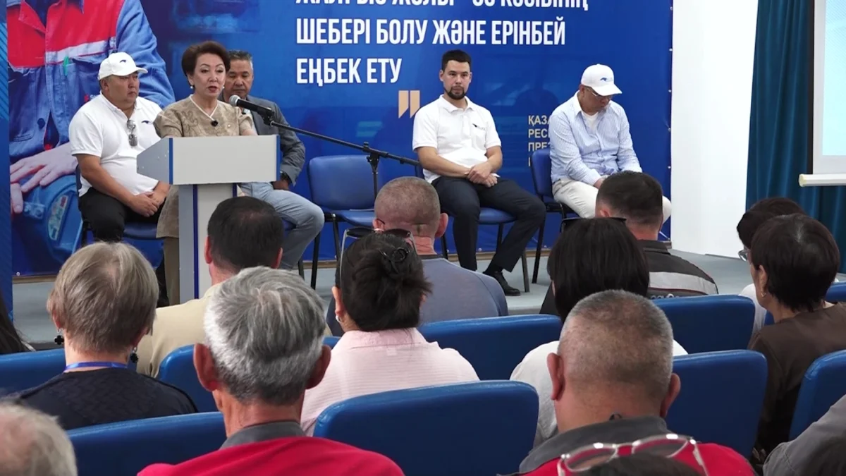 «Ақ жол» партиясынан депутаттыққа кандидаттар еңбек ұжымдарымен және кәсіпкерлермен кездесті