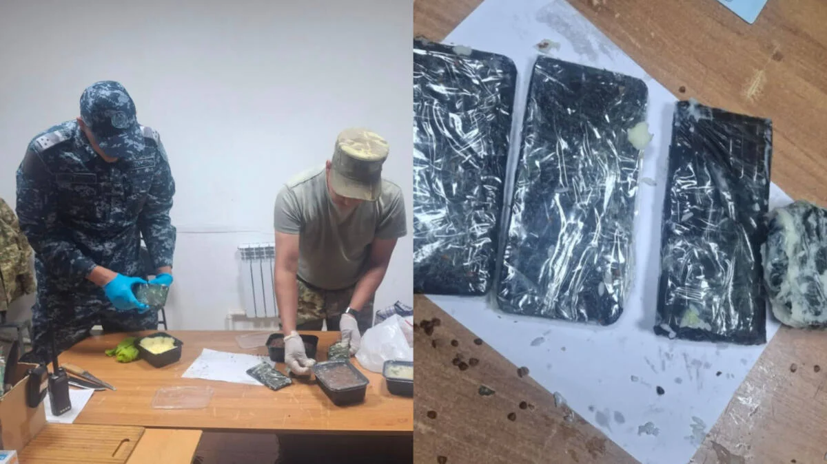 Атырауда колонияға тыйым салынған затты тағам арасына жасырып өткізбек болғандар ұсталды