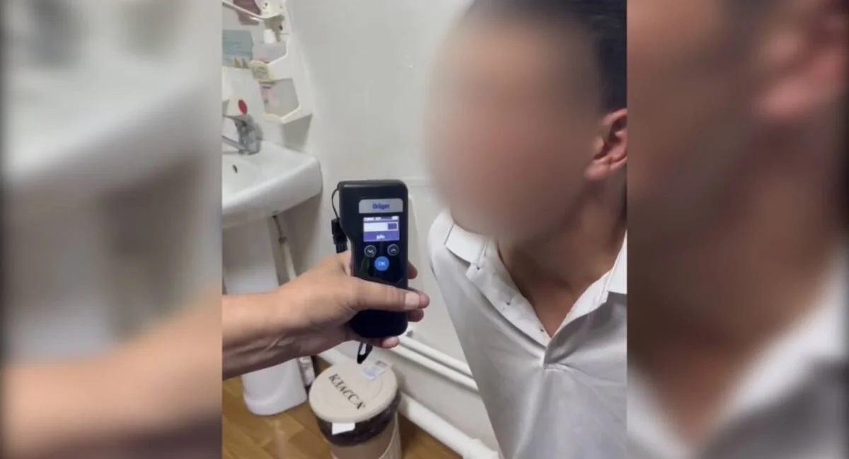 Абай облысында мас жүргізуші полициядан қашпақ болды