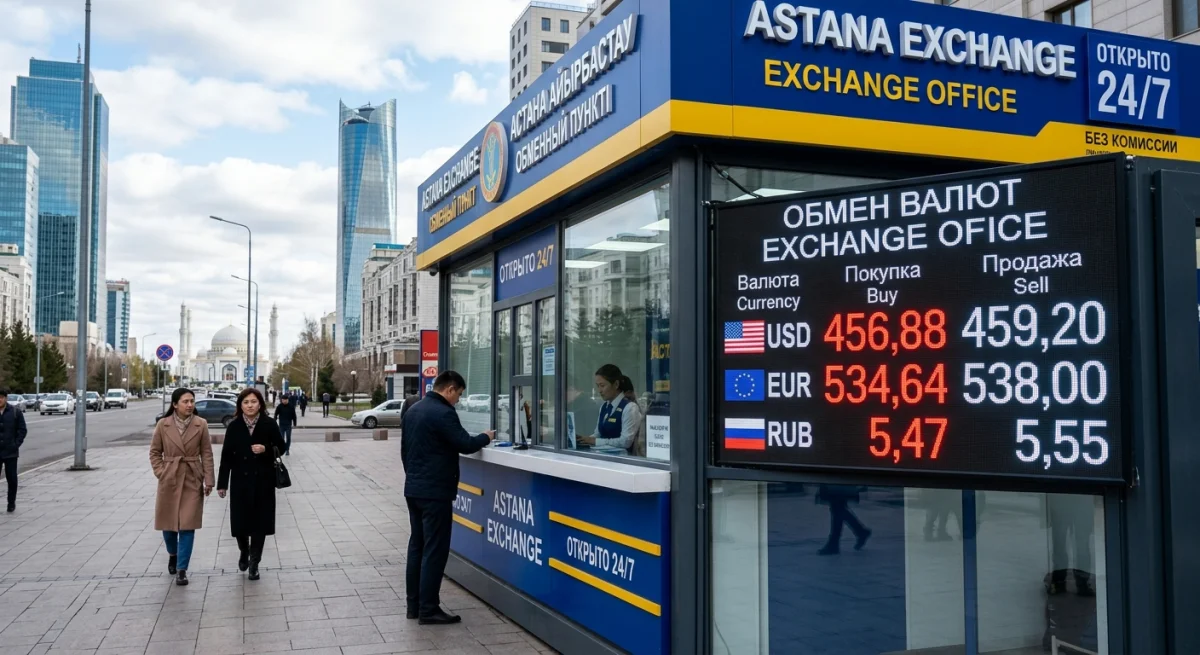 Доллар опустился ниже 457 тенге: курсы валют на 22 августа