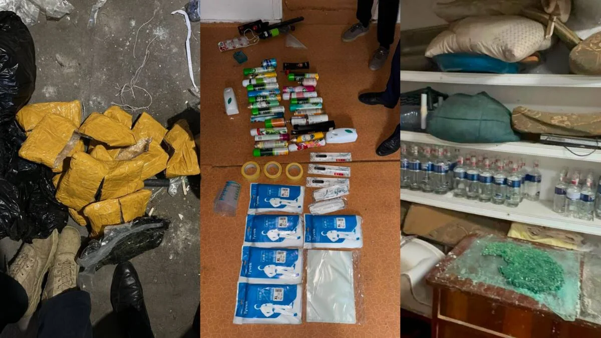 Ақмола облысында полицейлер есірткі зертханасының қызметін тоқтатты