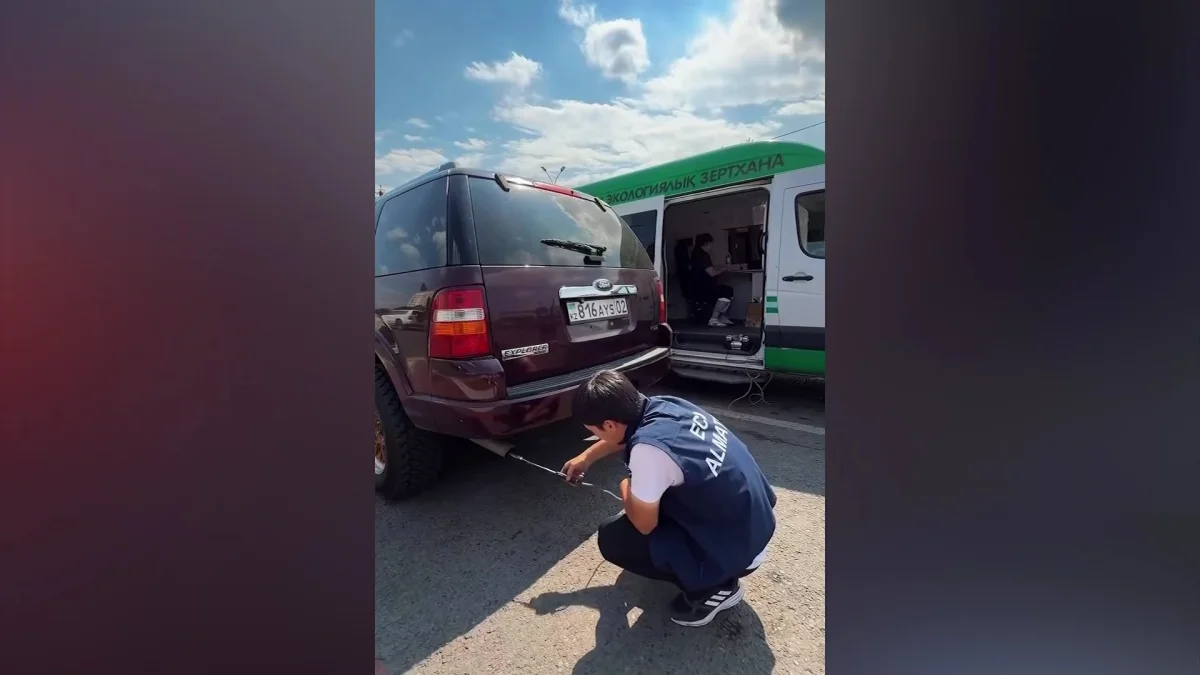 Алматыда тексерілген әр төртінші көлік экологиялық норма мен талаптарға сәйкес келмейді