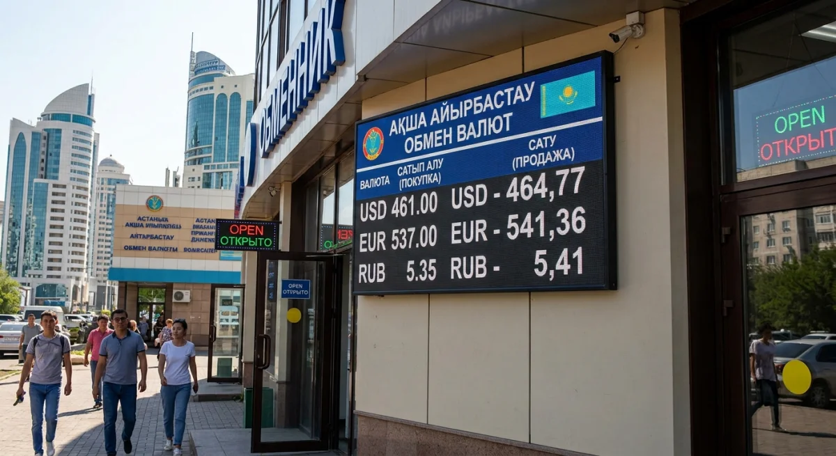 Как изменился курс доллара в Казахстане к 31 августа