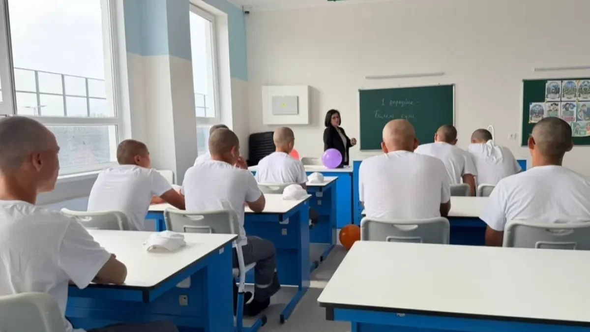 Алматыда жазасын өтеп жатқан 73 жасөспірім жаңа оқу жылын бастады