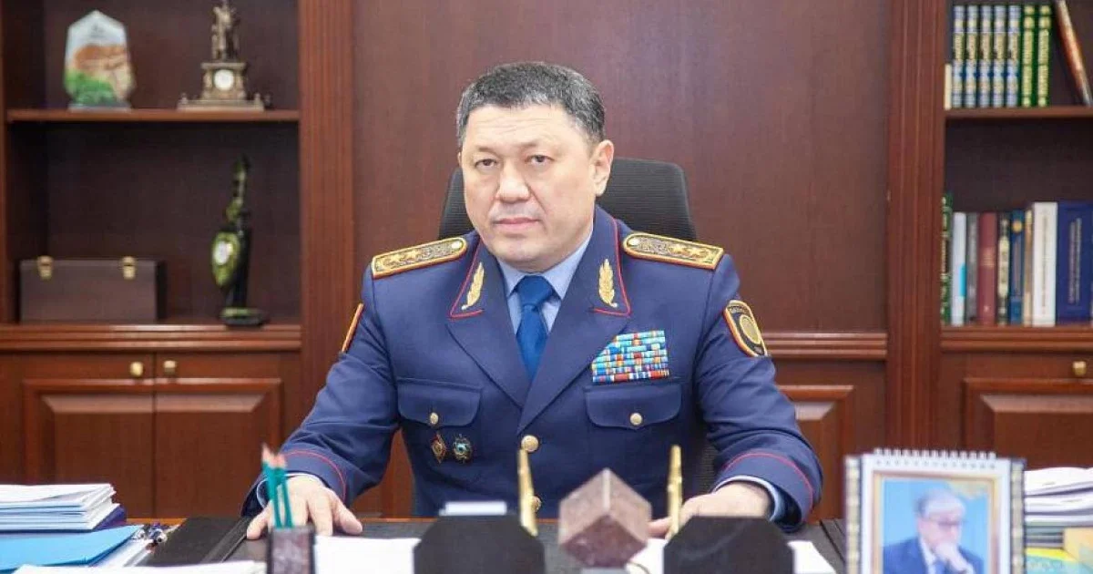 Ержан Сәденов Ішкі істер министрі болып қайта тағайындалды
