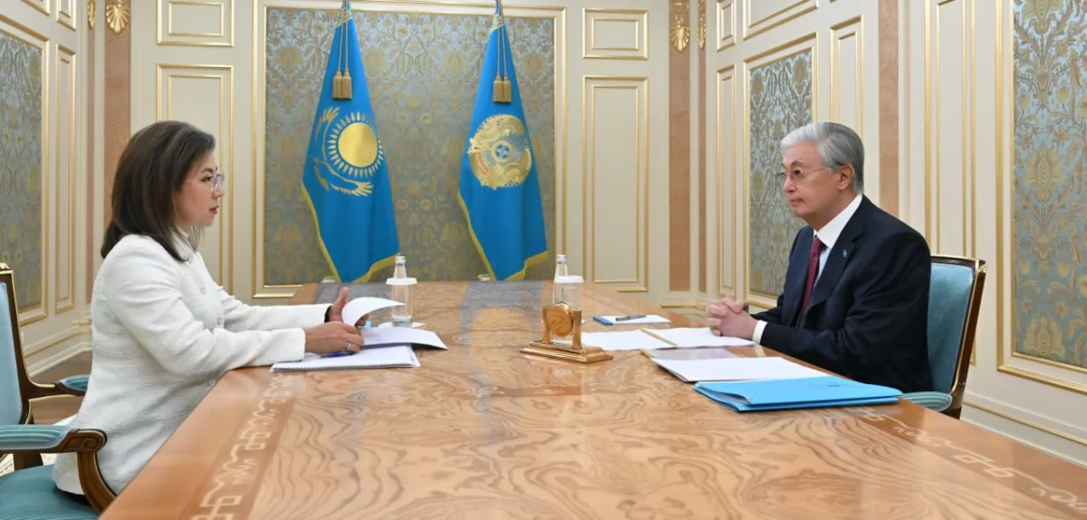 Президент Қаржы нарығын реттеу және дамыту агенттігінің төрағасы Мәдина Әбілқасымованы қабылдады