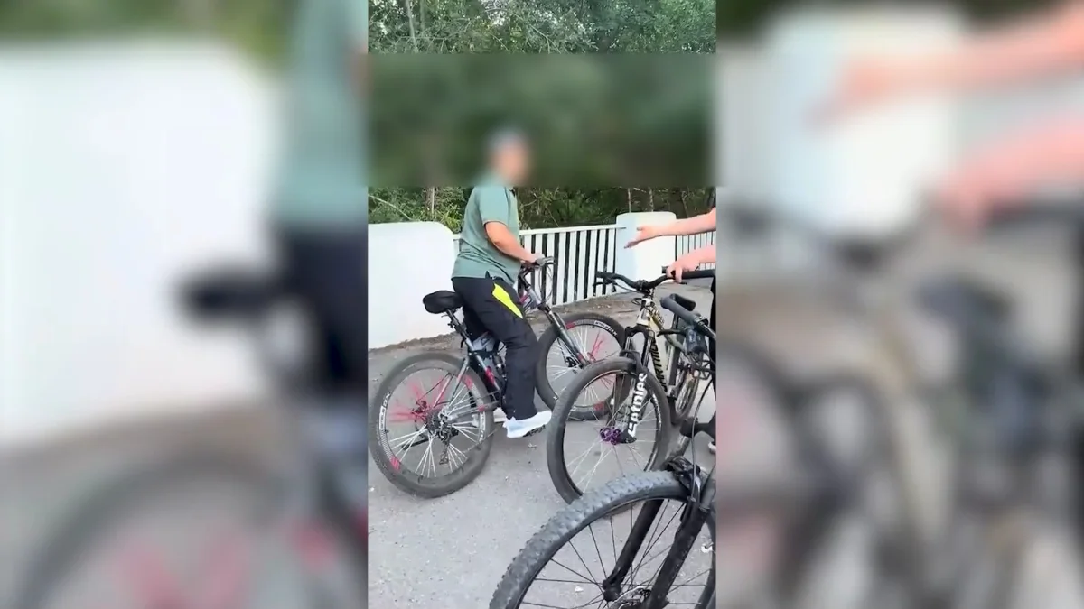 Конфликт между взрослым мужчиной и подростками произошёл на велосипедной дорожке в Усть-Каменогорске