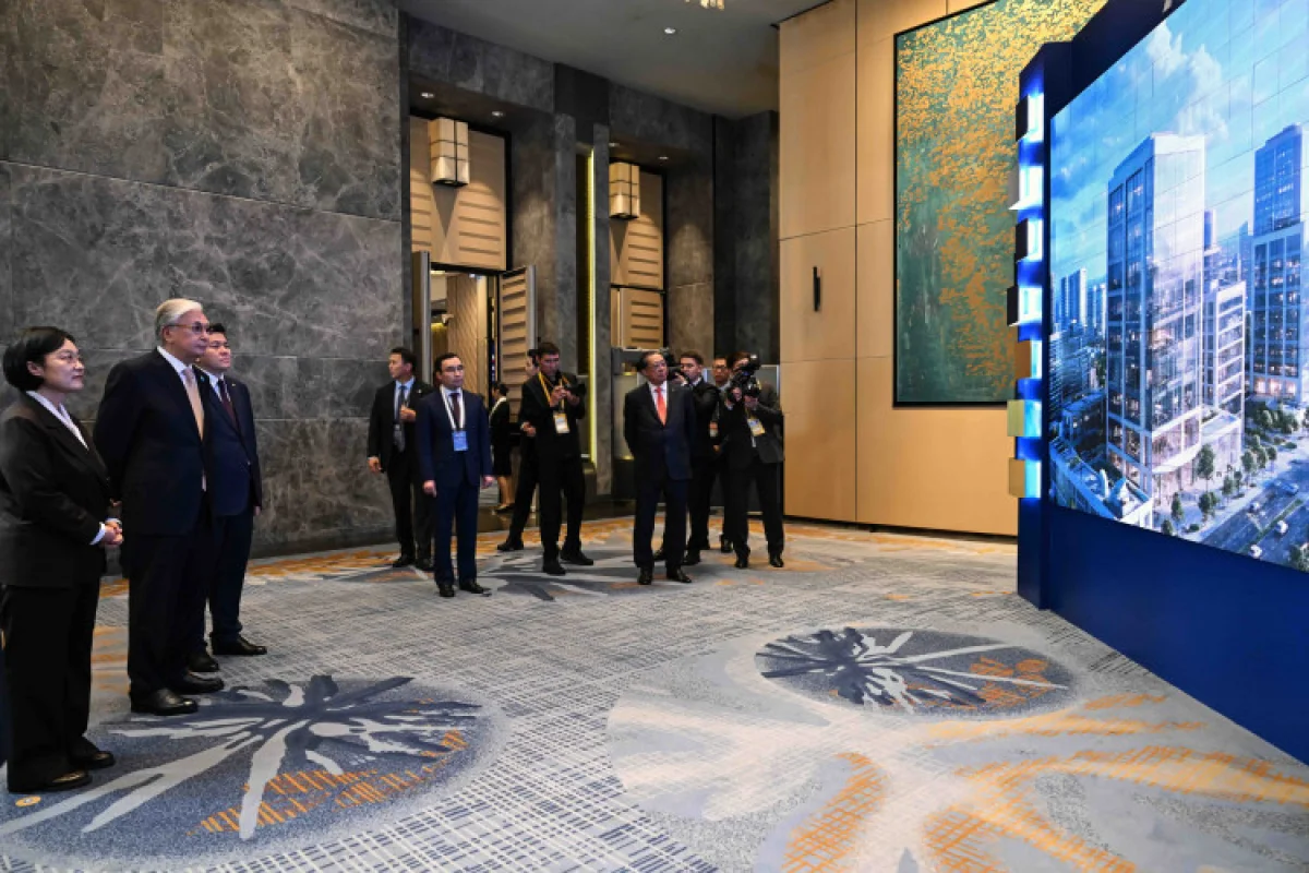 Токаеву представили проекты Alatau Smart City с аэротакси и искусственным интеллектом